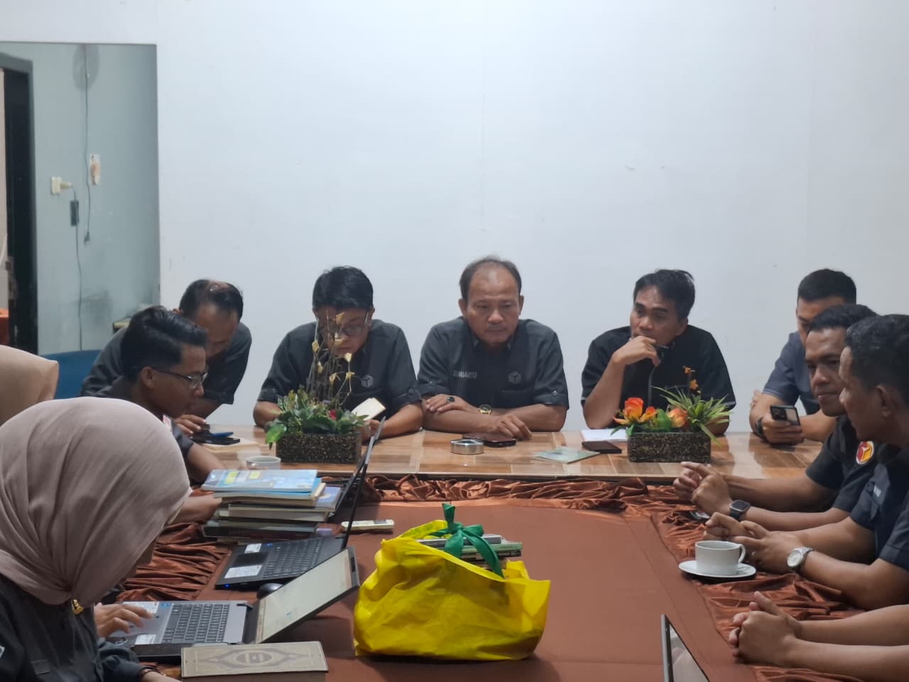 konsolidasi jajaran Bawaslu Lamsel
