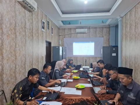 Kegiatan Cofe Morning Bawaslu Lampung Selatan