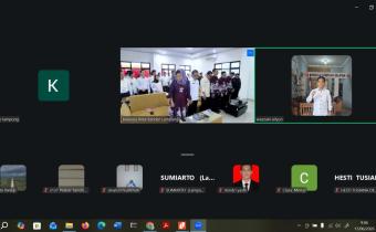  Bawaslu Lampung Selatan Ikuti Kick Off Pendidikan Pengawas Partisipatif (P2P) Tahun 2026 Secara Virtual