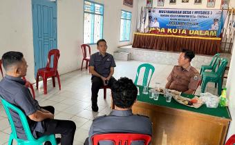 Uji Petik Pengawasan Pemutakhiran Data Pemilih Berkelanjutan (PDPB) di Desa Kota Dalam